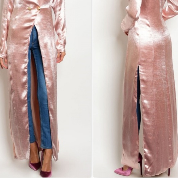 ❤LAST 1❤ CHIC SATIN DUSTER - Picture 4 of 4